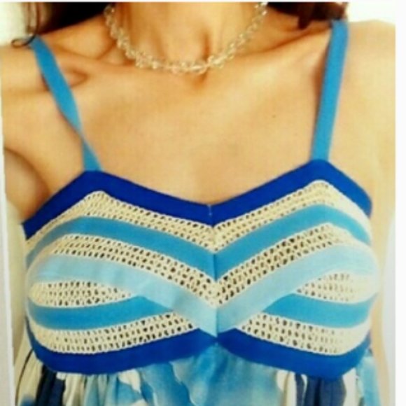 Vintage Handmade Estate Floral Peignoir Set - Picture 4 of 7